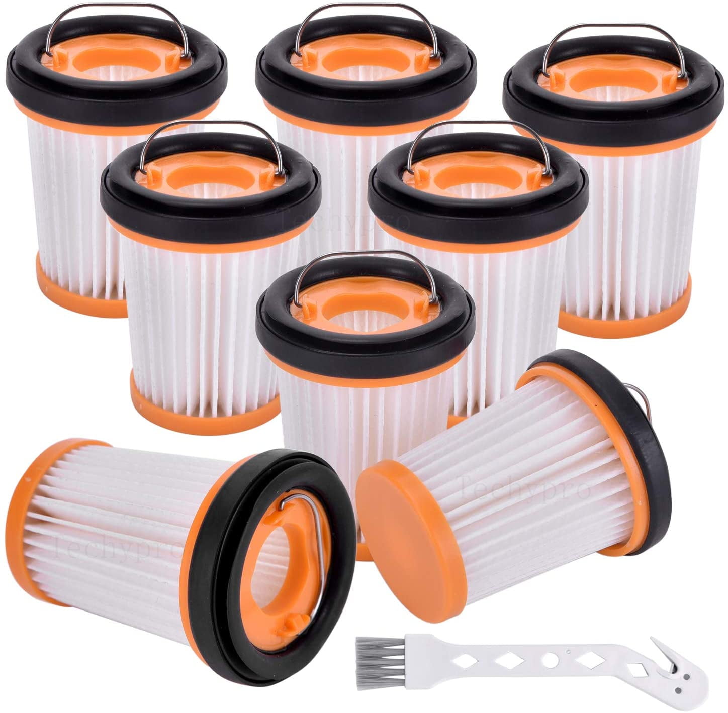 TIZZY 4 Pcs Replacement Vacuum Filter Compatible for Shark W1 WV200 WV201 WV205 WV220 Cordless Handheld Vacuum Cleaner 