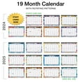 Desk Calendar 20242025 11"x17" (Assorted Patterns)