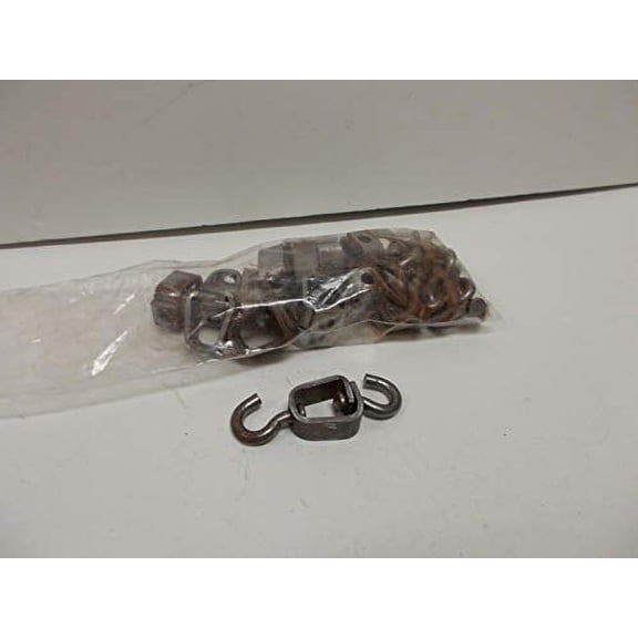 12 Duty Trapping Swivels With J (Trapping Supplies Trap Fastener)