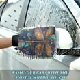 thumbnail image 6 of Qxltty Weird Style Dragonfly Car Wash Mitt 2pcs Scratch Free Lint-Free Antistatic Microfiber 8.07×11.8in, 6 of 8