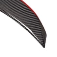 thumbnail image 7 of Ikon Motorsports Trunk Spoiler Compatible with 13-18 Mercedes-Benz CLA W117 Sedan P Style Carbon Fiber Red Line Trim, 7 of 7