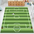 Clearance!Suaya Home Decor,Soccer Area Rug Football Field Carpet Non