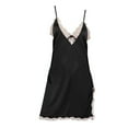 thumbnail image 4 of ZSQDM Women's Nightwear Spaghetti Strap Nightgown Chemise, 4 of 7