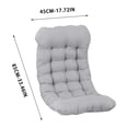 thumbnail image 3 of Cojín para silla con respaldo | Cojín integrado para asiento y soporte lumbar para una postura correcta | Cojín ergonómico para silla de oficina, hogar, comedor o coche | Cómodo cojín antideslizante, 3 of 7