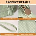 thumbnail image 3 of Bolsa de maquillaje Abiudeng, grande, verde, impermeable para mujer, 3 of 6