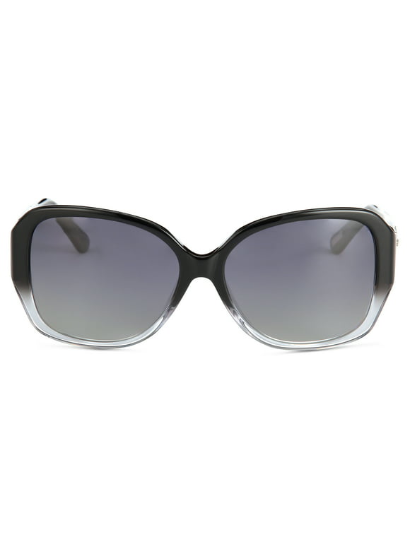 Solvari Women's Rx'Able Fashion Sunglasses, Bonita, Black 56-14-135