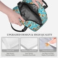 thumbnail image 3 of Naloa Lovely Sea Otters Print Lunch Bag for Women & Men Insulated Lunch Box or Cooler Lunch Tote Bags for Work, Travel, Outdoor, 3 of 5