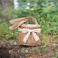 thumbnail image 2 of SIfdSeng A Woven Storage Handle Decorative Vase Suitable for Use in Homes Weddings and Picnics, 2 of 8