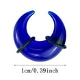 black-septum-pincher-ring-stretching-ear-plugs-tapers-gauges-gauge-20g