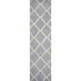 thumbnail image 2 of Nuloom 6' x 9' Hand Hooked Marrakech Trellis Rug in Light Gray, 2 of 5
