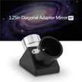 thumbnail image 2 of Zenith Mirror Diagonal Adapter Erecting Image Fine Workmanship Long-lasting Metal Plastics Shockproof Prism Refracting Telescope, 2 of 9