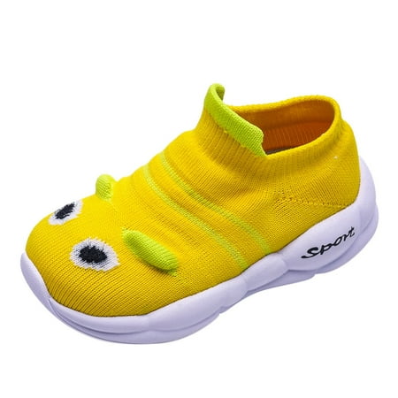 

JINMGG Clearance Toddler Infant Baby Girls Boys Cartoon Cute Knitted Breathable Shoes