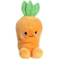 thumbnail image 4 of Peluche Aurora Palm Pals, alegre conejito de zanahoria y rabo de algodón, 4 of 7
