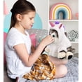 thumbnail image 7 of DolliBu Floppy Husky Unicorn Plush Stuffed Animal Toy - Super Soft Dogcorn Dress Up with Removable Unicorn Plush Outfit, Cute Fantasy Gift - 7.5 Inches, 7 of 7