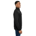 thumbnail image 3 of Ripple Fleece Snap Pullover - BLACK - 2XL, 3 of 3