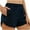 Navy, variant on Uaswgudfs ​Women's Athletic Running Shorts – Drawstring Waist, Zip Pockets & Summer-Ready Sport-Casual Versatility​ Green L