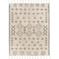 thumbnail image 4 of Hauteloom Mecca Living Room, Bedroom Area Rug - Bohemian, Transitional - Charcoal, Cream - 8' x 10', 4 of 12