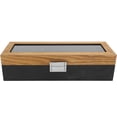 thumbnail image 2 of Watch Organizer,Watch Box Solid Wood Watch Box Watch Storage Case Finest Materials, 2 of 14