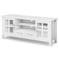 thumbnail image 6 of Kitchener 60 inch Wide Solid Wood TV Stand in White For TVs up to 65 inches, 6 of 11
