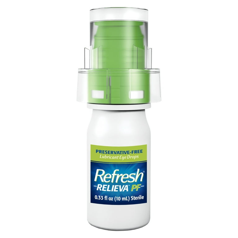 Refresh Relieva Preservative-Free Tears Lubricant Eye Drops, 10 ml
