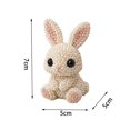 thumbnail image 3 of Tiny 3D Beaded Animal Diy Kit,Craft Lover Diy Beginner,With Colorful Beads Beginner Jewelry Art Diy Kit With Instructions For Handmade Animals, 3 of 7