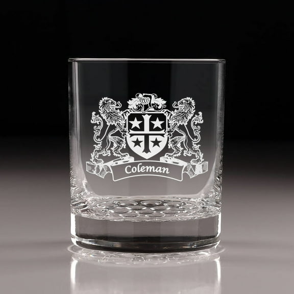 Coleman Irish Coat of Arms Nob Hill Tumblers - Set of 4