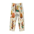 thumbnail image 4 of Balery Men'S Autumn In The Forest Pants,Sleepwear Pants,Pajama Pants,Pj Bottoms Drawstring And Pockets-Large, 4 of 9