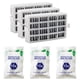 thumbnail image 1 of W10311524 AIR1 Cartucho de filtro de aire para refrigerador Whirlpool Kenmore compatible con filtro de aire para refrigerador Fresh Flow, paquete de 3, blanco, 1 of 5