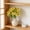 Yellow, variant on JZCHUNTOY Artificial Chrysanthemum Flower, Realistic Fake Money Chrysanthemum, Lifelike Colorfast Petal, Single Stalk Faux Floral Decoration for Home Vase Arrangement Wedding Party Table Centerpiece