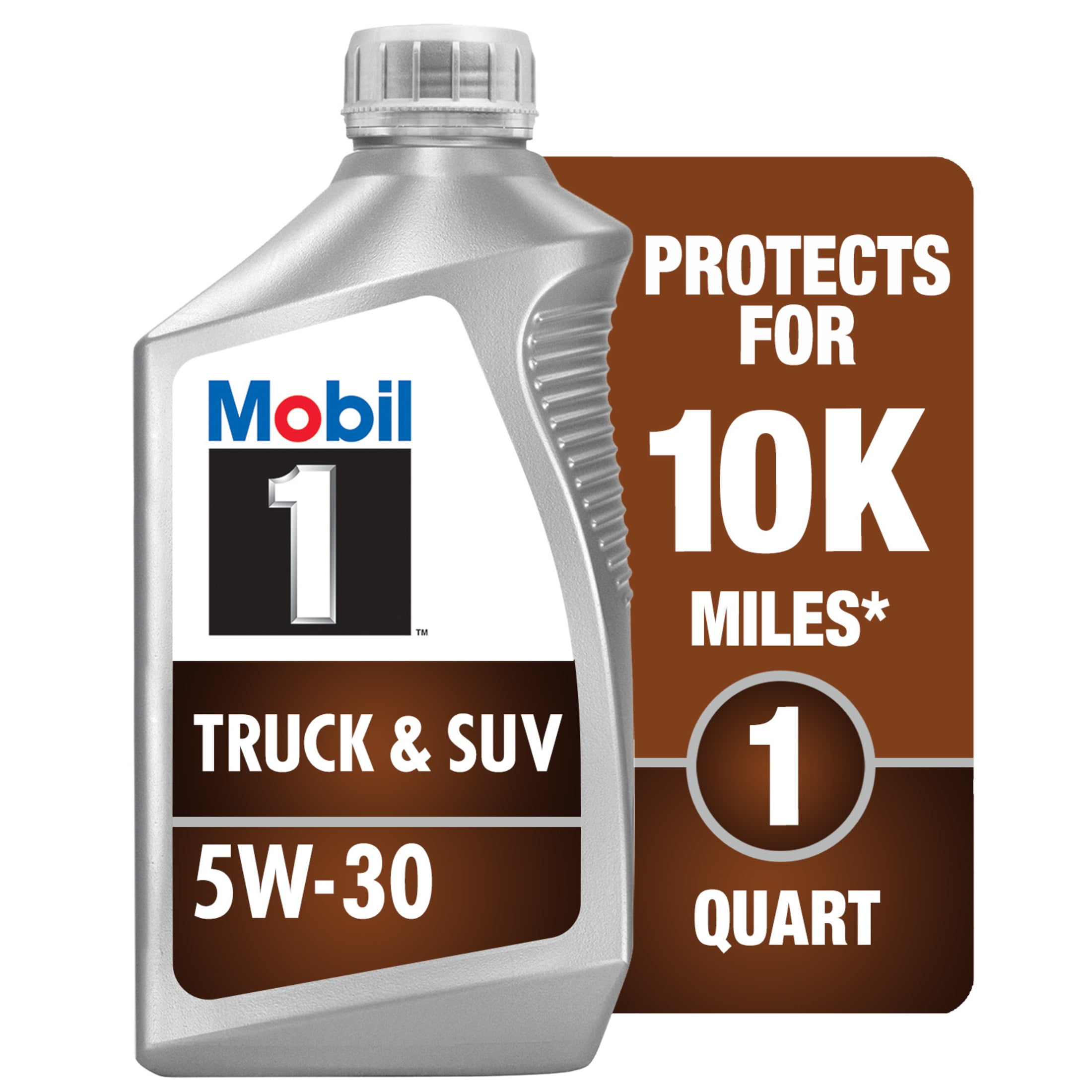 Mobil 1 Truck & SUV Full Synthetic Motor Oil 5W-30, 1 Quart