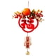 thumbnail image 1 of Colgante decorativo de Año Nuevo chino con el símbolo del Caballo Rojo de la Suerte Tradicional personaje Fu, 1 of 9