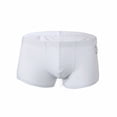 thumbnail image 2 of QIPOPIQ Mens Underwear Ring Panties Sexy Nylon Mesh Thong Cool Comfortable B Oxers Underwear Clearance, 2 of 4