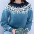 thumbnail image 4 of Bovemsi Womens Sweaters Pullover Fall Winter Casual Loose Long Sleeve Knitted Tops Cute Sweaters, 4 of 5