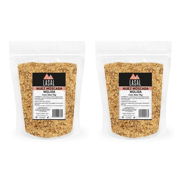 Nuez Moscada Molida Molida Lasalpack De 2 Unidades