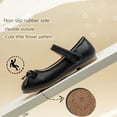 thumbnail image 3 of DADAWEN Girls Mary Jane Shoes Dress Shoes School Uniform Princess Ballerina Flower Shoes 9 Toddler, 3 of 6