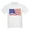 White, variant on CafePress - Wavy American Flag T Shirt - Light T-Shirt Kids XS-XL