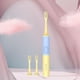 thumbnail image 2 of Cepillo de dientes eléctrico silencioso con temporizador inteligente y resistencia al agua IPX7 | Cepillo de dientes portátil y recargable para adultos con 2 cabezales de repuesto | 38&nbsp;000, 2 of 8
