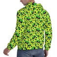 thumbnail image 6 of Lsque Frogs Pattern Casual Men's Hoodie,Hooded Sweatshirt with Kangaroo Pocket,Pullover Hoodie-XX-Large, 6 of 7