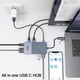 thumbnail image 3 of Estación de acoplamiento USB GIQ USB C HUB USB 3.0 a HDMI dual VGA, 3 of 6