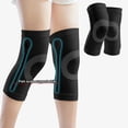 thumbnail image 3 of LJNYFDC Knee Support Sleeve Sports Knee Pads Compression Sleeve Super Soft Elastic Breathable Sweat Absorbing Knee Protector Essential Brace for Fitness, 3 of 7