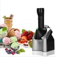 thumbnail image 2 of Máquina de helado, Máquina automática de helado de postre, Máquina de helado portátil para el hogar, Postres de yogur helado simples y fáciles de usar para niños Rojo Verde, 2 of 5