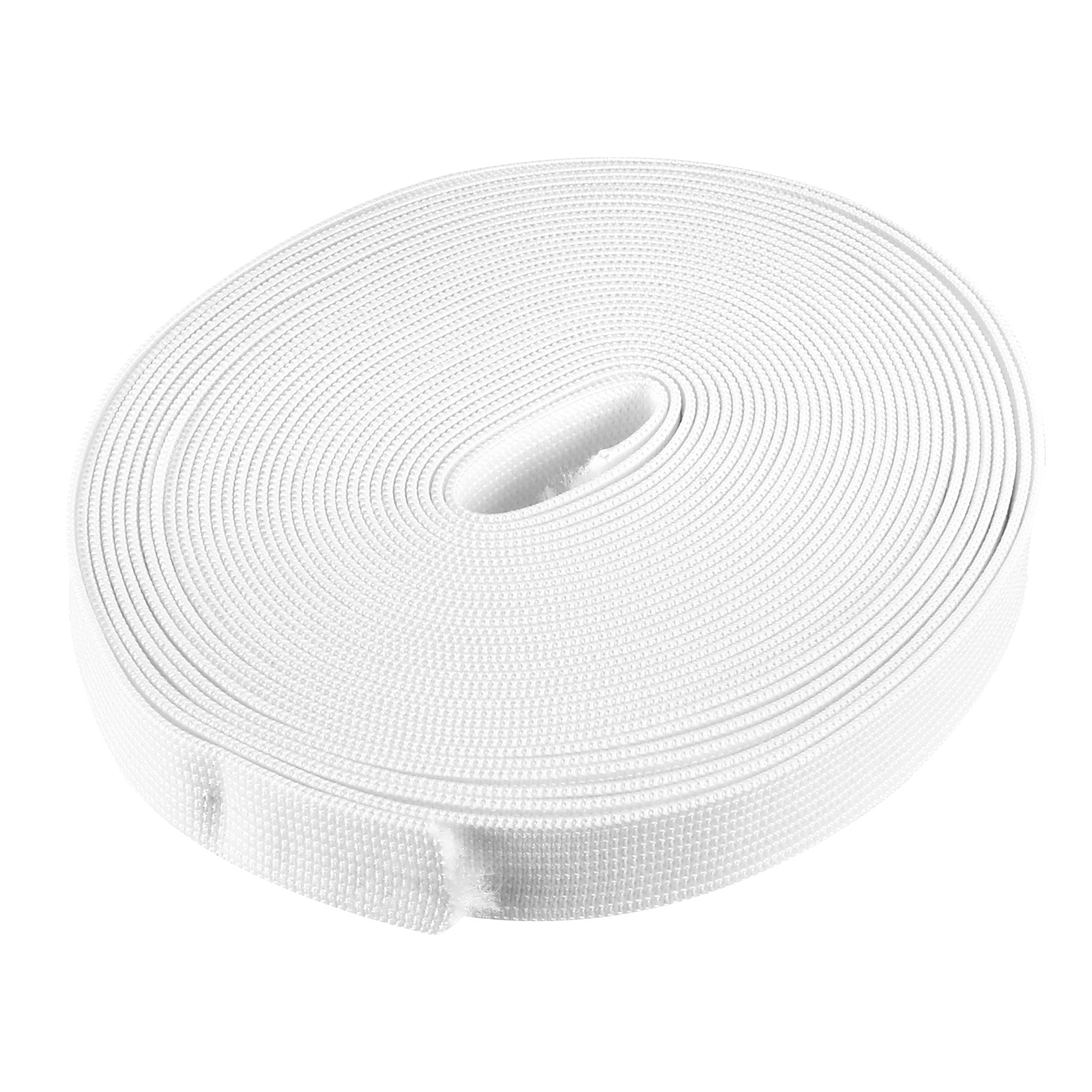 Uxcell 6.4mx1.5cm Sewing Clothing Elastic Band Polyester White ...