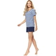 thumbnail image 4 of Merry Style MS10-177 Women's,navy blue/light blue, 4 of 5