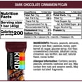 thumbnail image 6 of KIND Bars, Dark Chocolate Cinnamon Pecan, Gluten Free, 1.4oz, 12 Snack Bars, 6 of 7