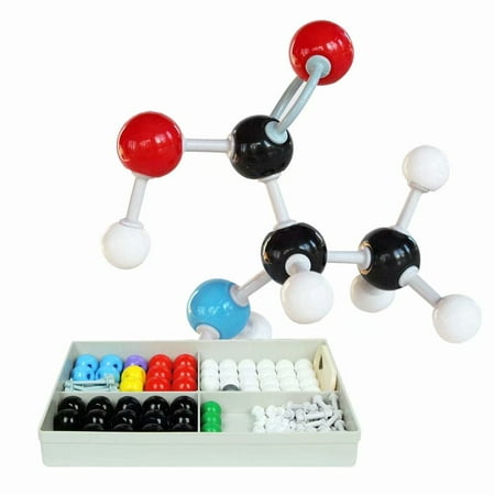 Chemistry Model Kit, 125 Pcs Organic Inorganic Molecular Model Kit with Atoms & Bonds, Chemistry Modeling Kit for Students,Teachers,Kids, Link Remover Tool