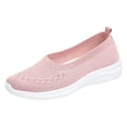thumbnail image 3 of CAIXAI Orthopedic Dress Shoes for Women Adjustable Upper Womens Sneakers Size 8 Casual on Women Walking Shoes Knit Upper Embroidery Mary Jane Flats Women Hands-Free Sports Shoes, 3 of 8