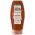 thumbnail image 3 of Garnier Whole Blends Frizz Control Conditioner Coconut Oil Cocoa Butter, All Hair Types, 22 fl oz, 3 of 11