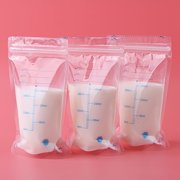 30 Food-Grade Breast Milk Storage Bags 6.76oz Leak-Proof Freezer Safe Pouches