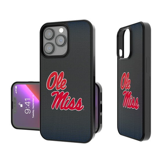 Ole Miss Rebels Linen Logo iPhone Bump Case