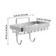 thumbnail image 2 of unbranded 1Ud Estante Para Jabón De Acero Inoxidable Plata Con Sin Taladro Para Organizador De Ventilado, 2 of 8